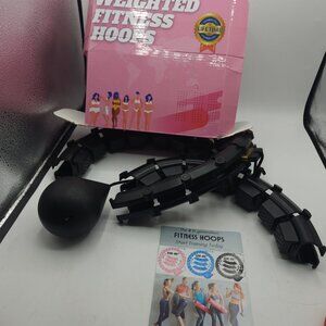 Weighted Fitness Hoop Weight Hoop Manual and Box